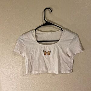 Mini- Cropped T Shirt